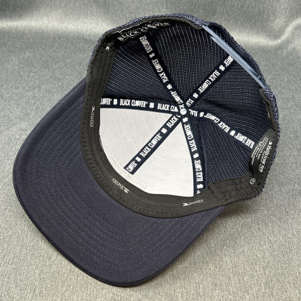 Black Clover Snap-on Tools Live Lucky Snapback Hat Trucker Golf Baseball Cap - Picture 5 of 10